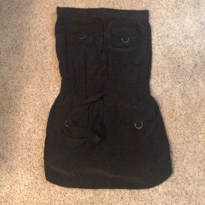 Black 100% silk dress Bebe
